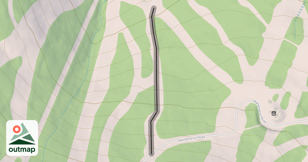 Map of Lower Switchback