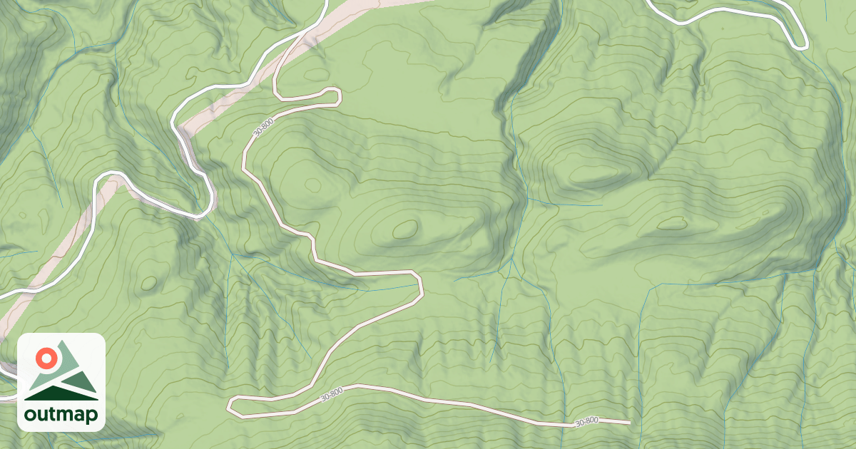 Map of USFS Motor Vehicle Use Map Roads {5358C75B-2A9E-48F5-BFEE-9A183F06E8CC}