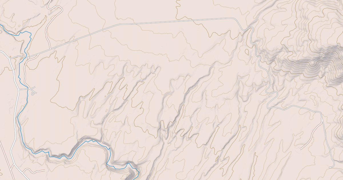 Map preview of FLAT CANYON