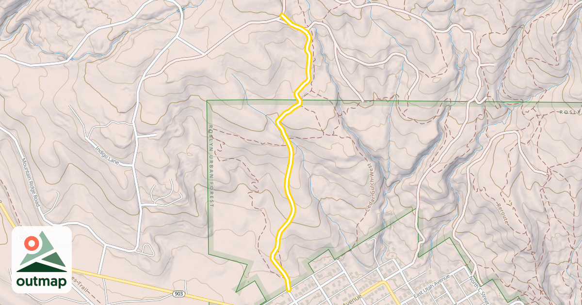 Map of Alaska Alley