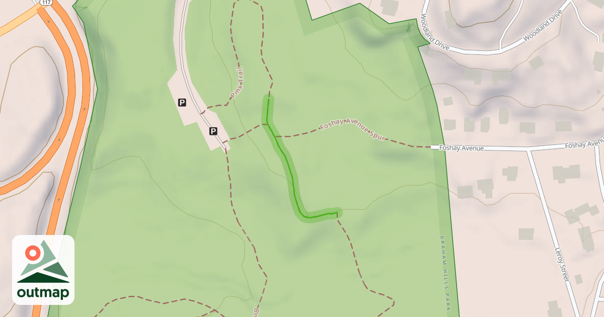 Map of Pink Trail