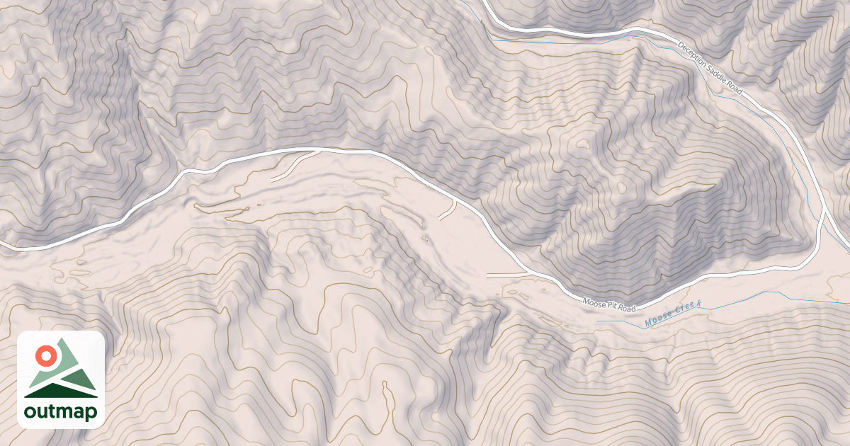 Map of MOOSE PIT