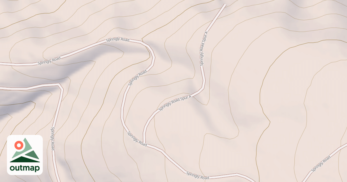 Map of SPRINGLY SPUR A