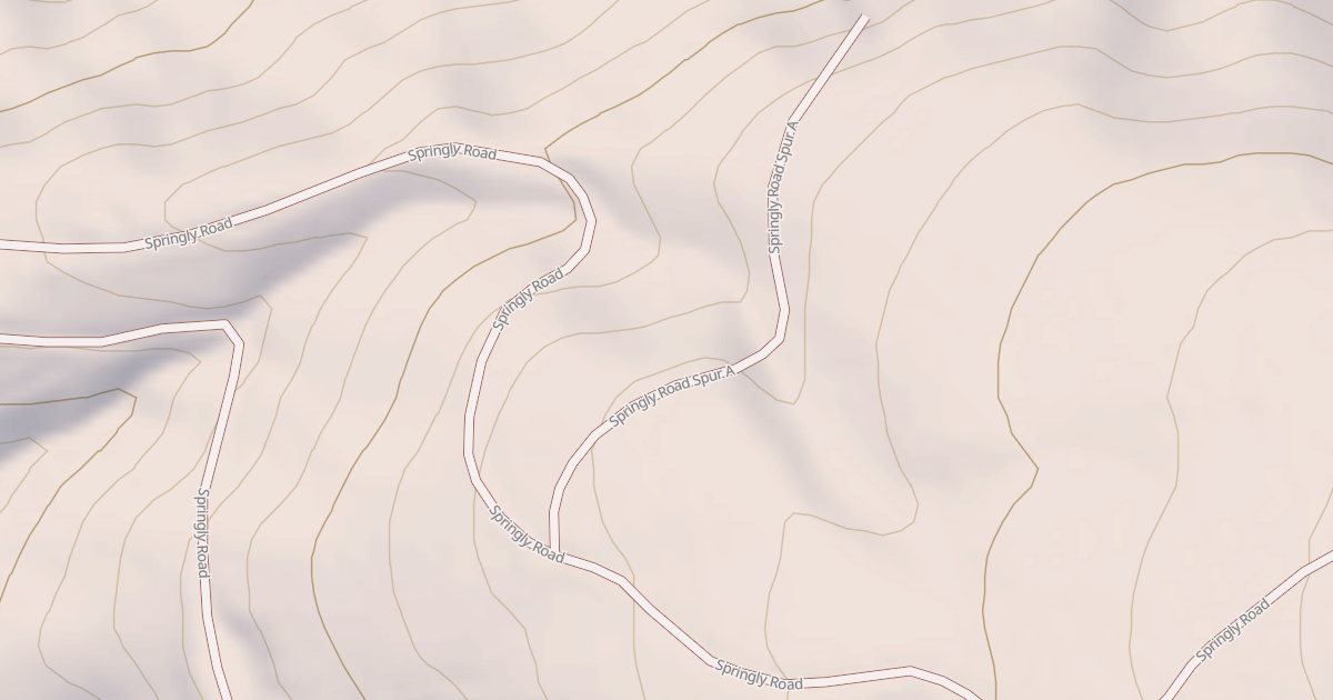 Map preview of SPRINGLY SPUR A
