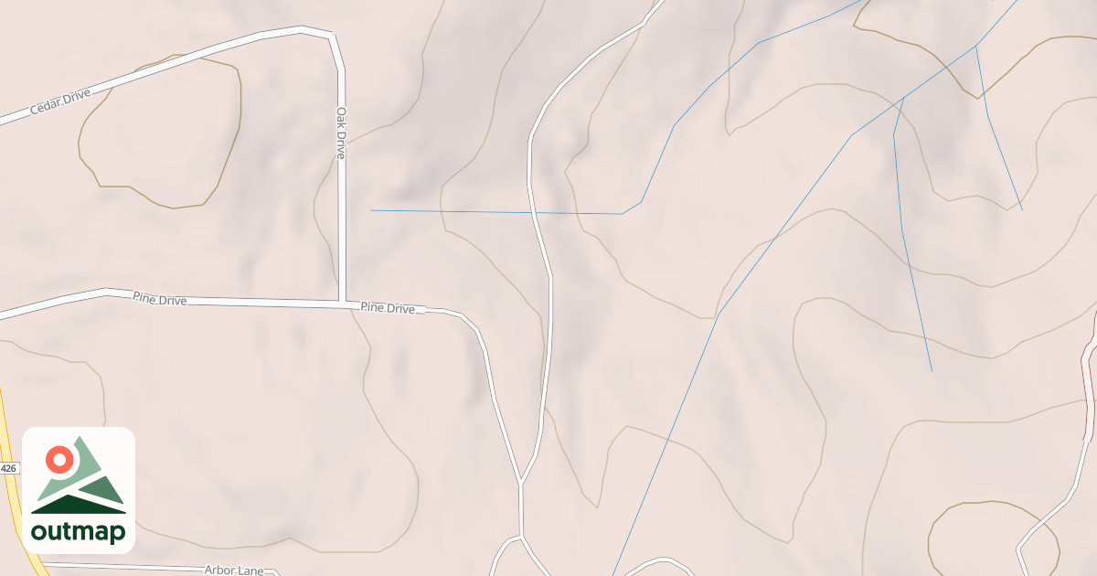 Map of BROKEN SHOVEL MINE T1