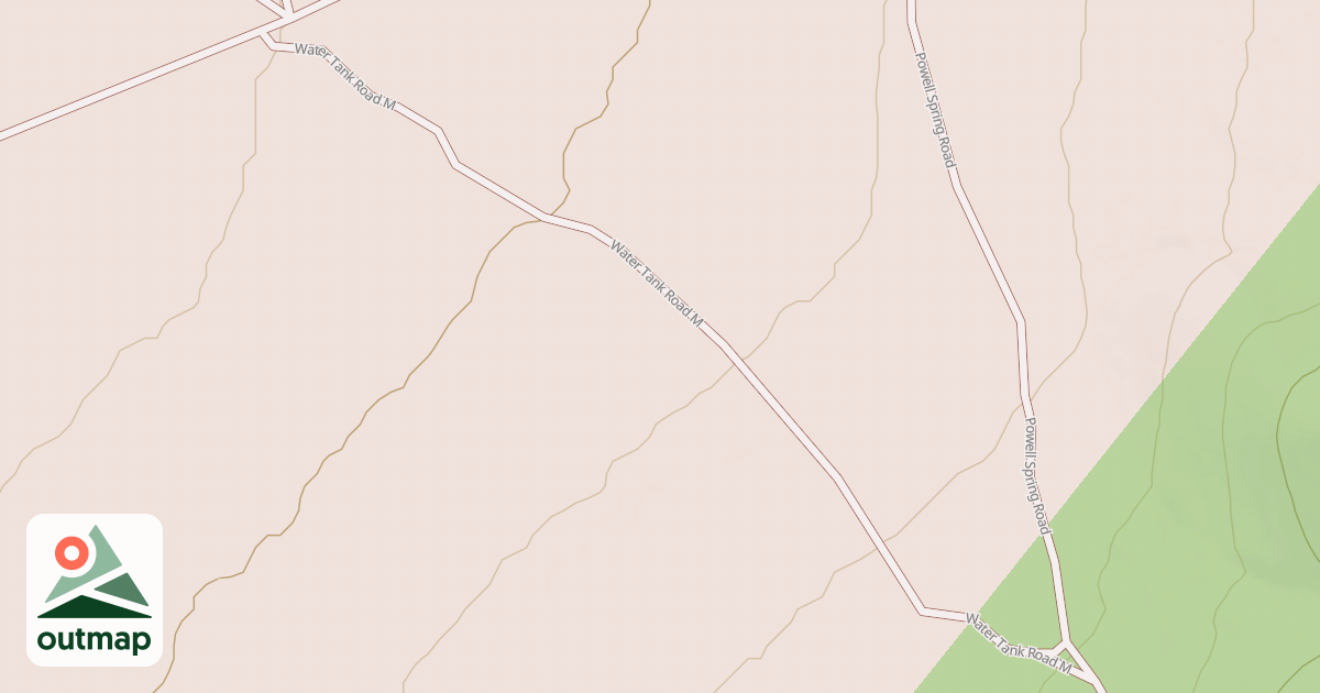 Map of WATER TANK ROAD M