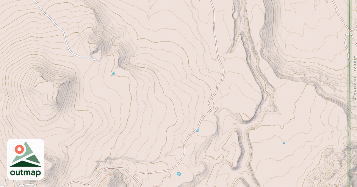 Map of PRATT LAKE