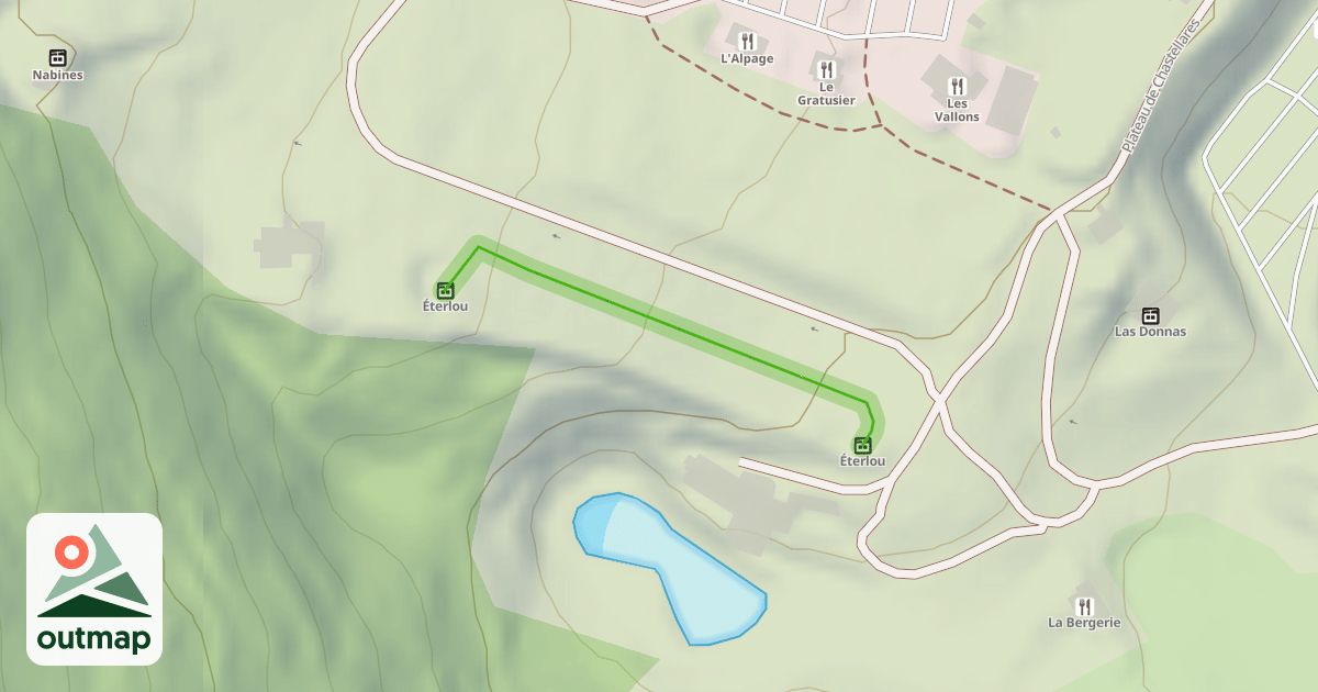 Map of Colombier