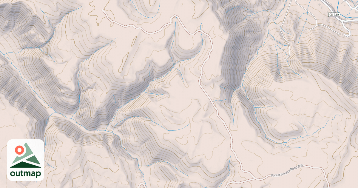 Map of ARCHULETA CANYON