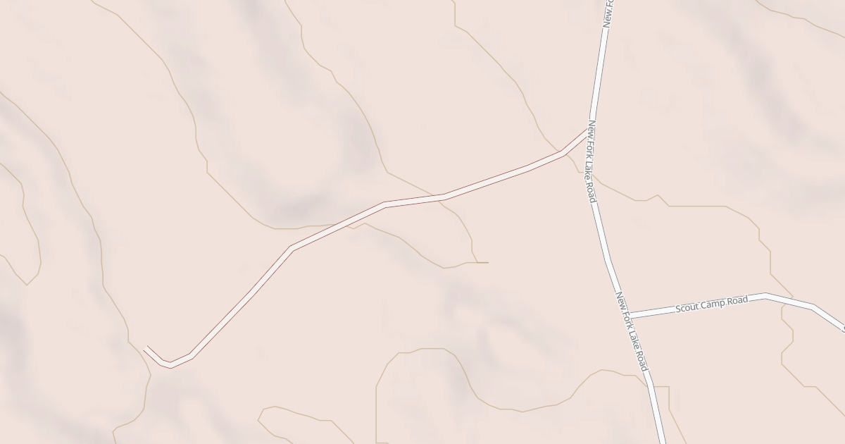 Map preview of GROUP CAMP (NEW FORKS LAKES)