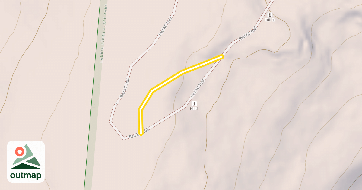 Map of Hill Bypass