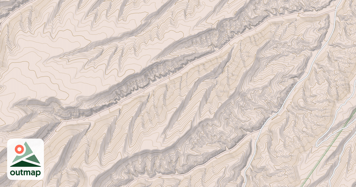 Map of ALKALI CANYON