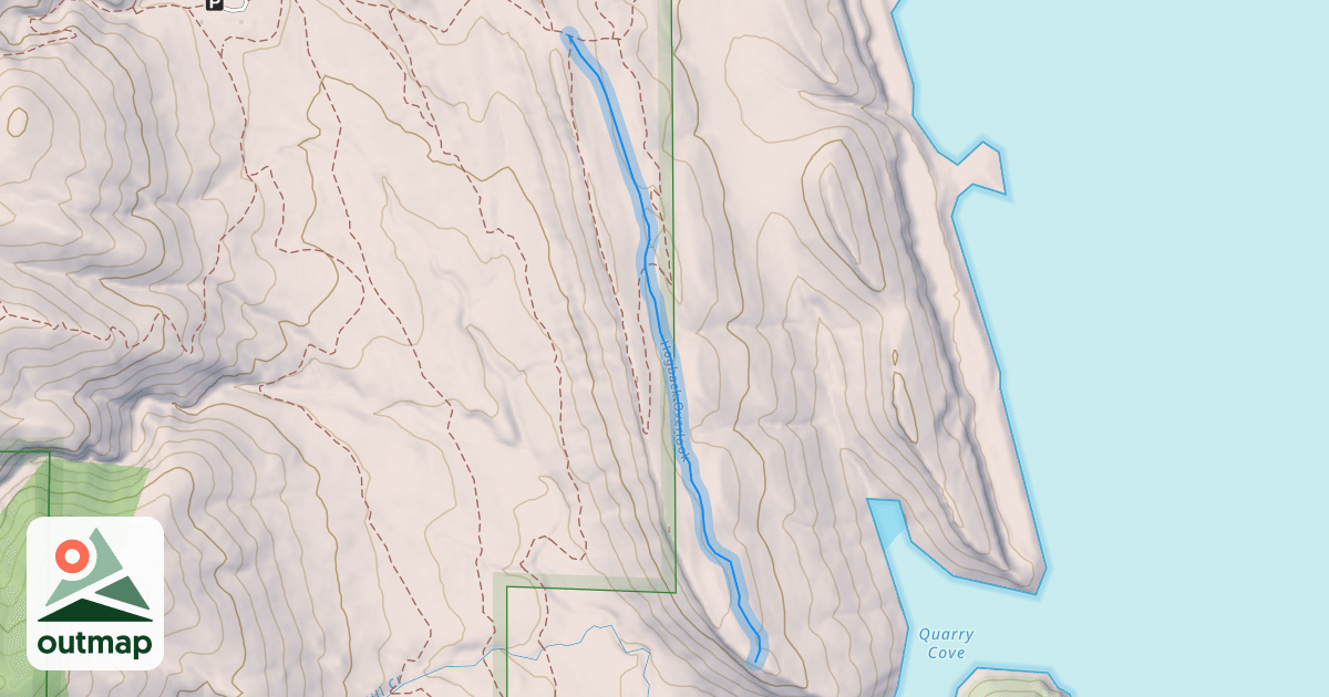 Map of Hogback Overlook