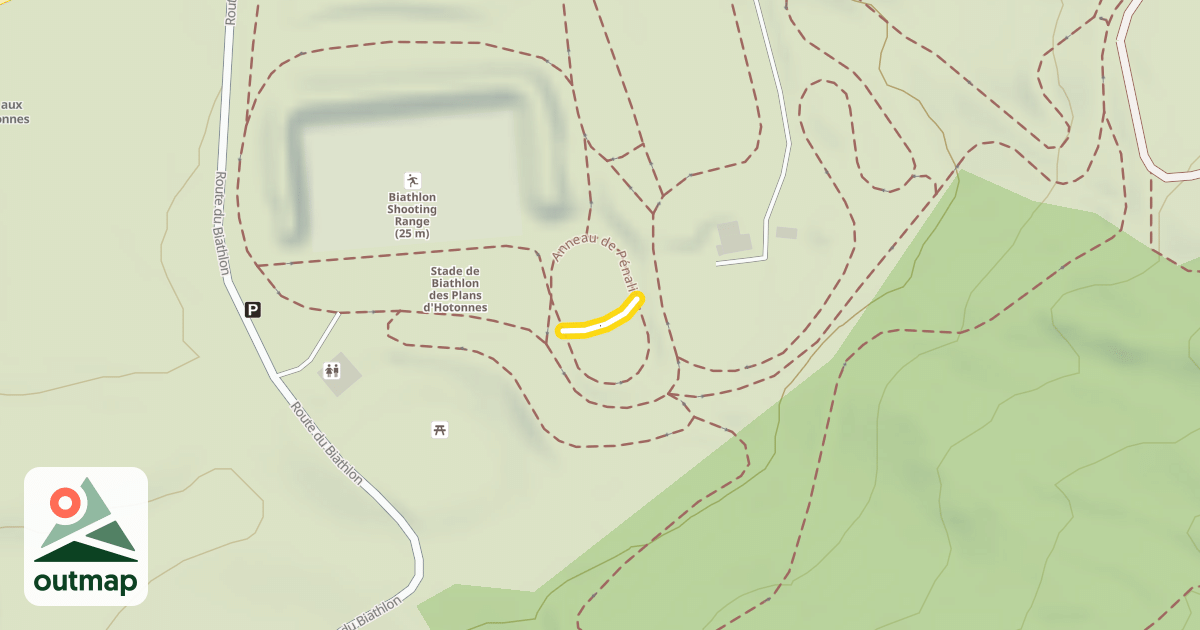 Map of Anneau de Pénalité
