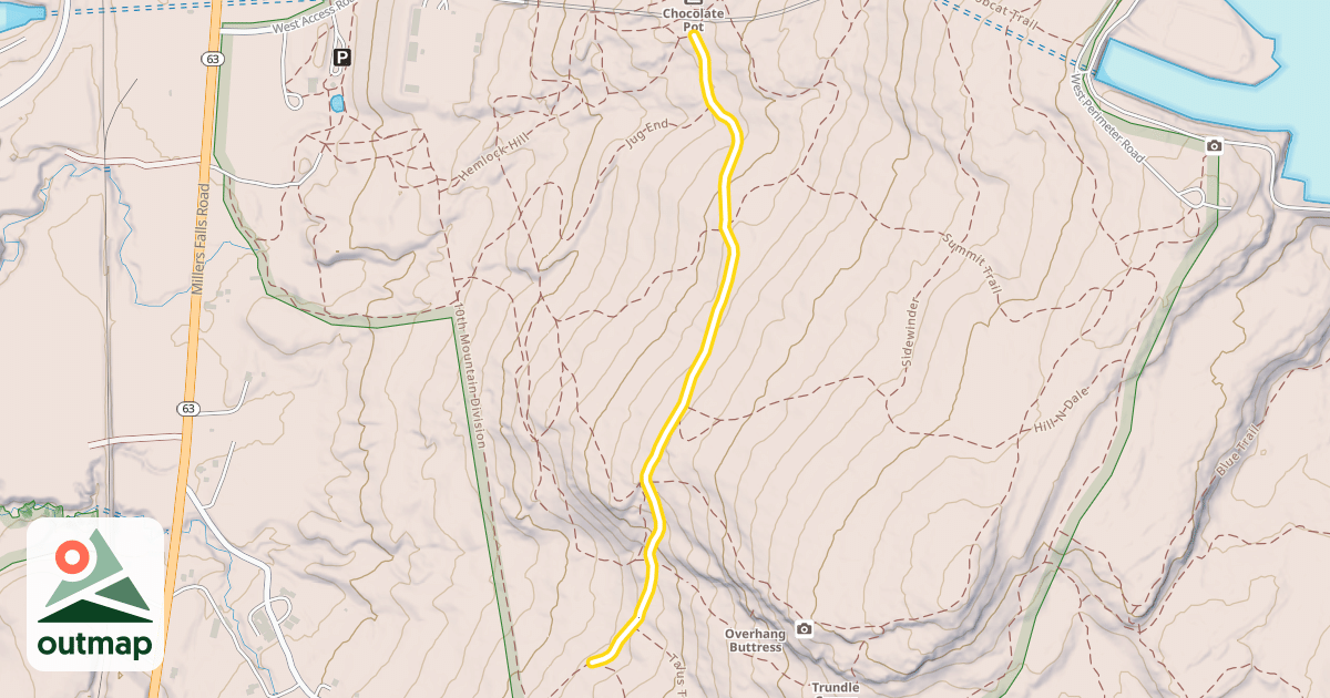 Map of Rock Oak Ramble
