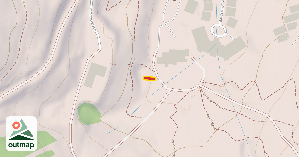 Map of Pony Carpet Lift