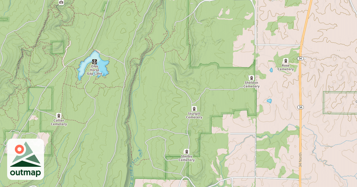 Map of VINEGAR JACK RD