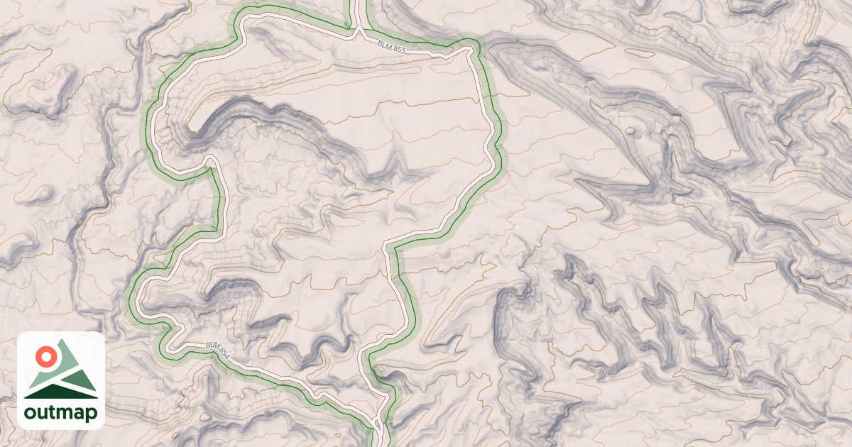 Map of BLM National GTLF Public Motorized Roads 09b6e71e-a811-40e1-a6ff-369e122914e2