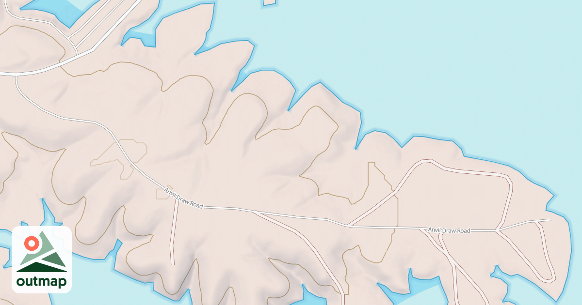 Map of BADGER BOTTOM COMPLEX A*