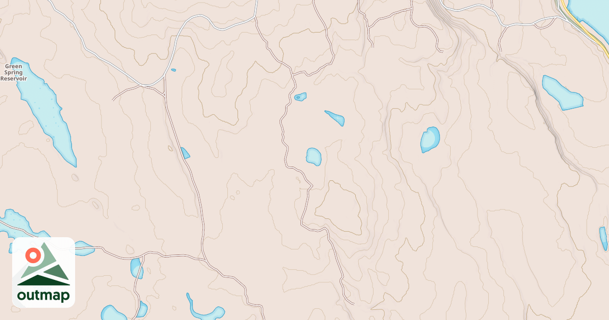 Map of MCGINTY NORTH