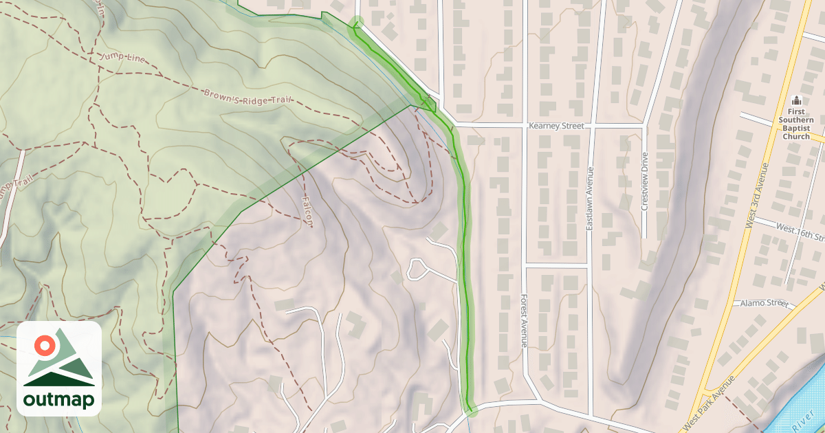 Map of Falcon Kearney Connect