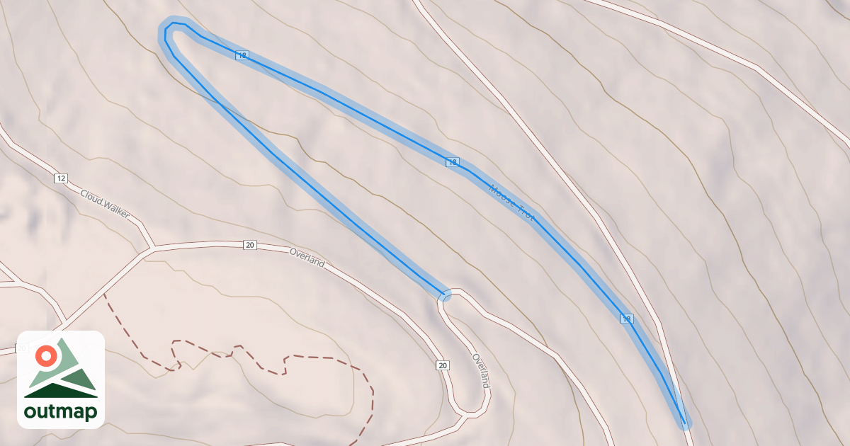 Map of Moose Trot