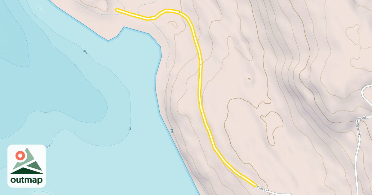 Map of New Park Road