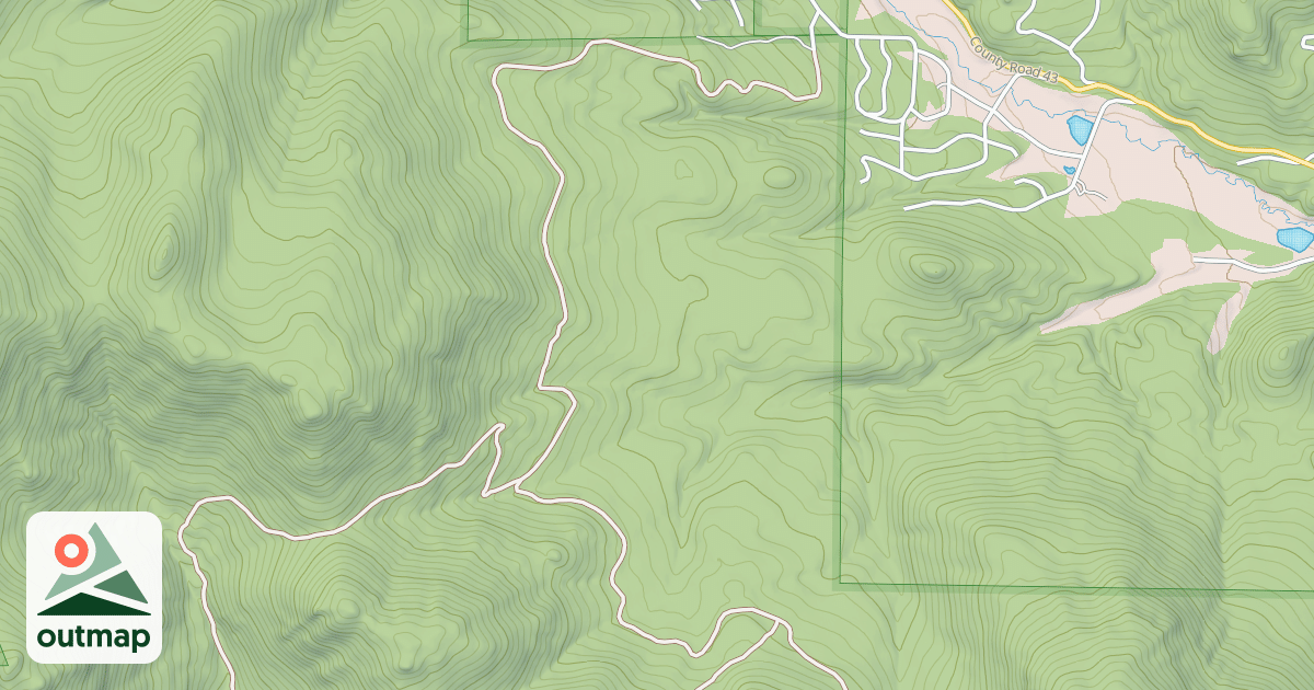 Map of CROW CR