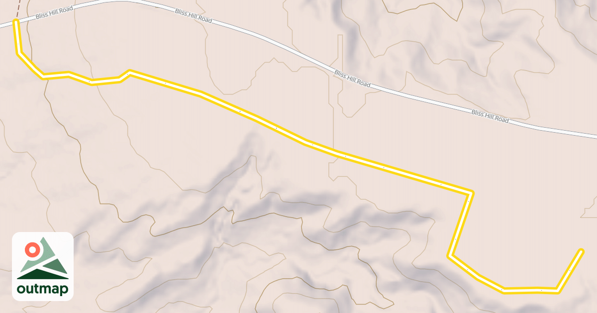 Map of Catamount Trail