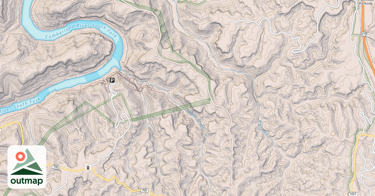 Map of USFS Motor Vehicle Use Map Trails 20665