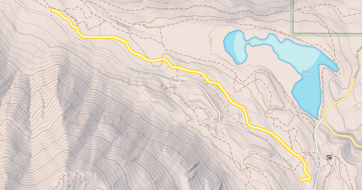 Map preview of Yellow Jacket