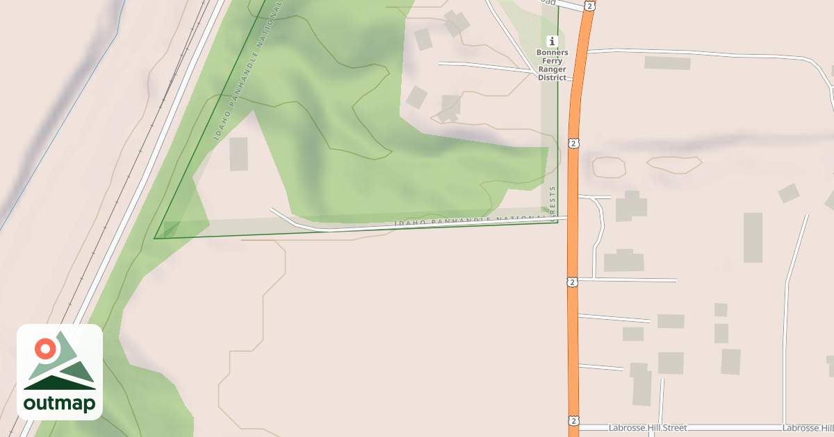 Map of BUNKHOUSE