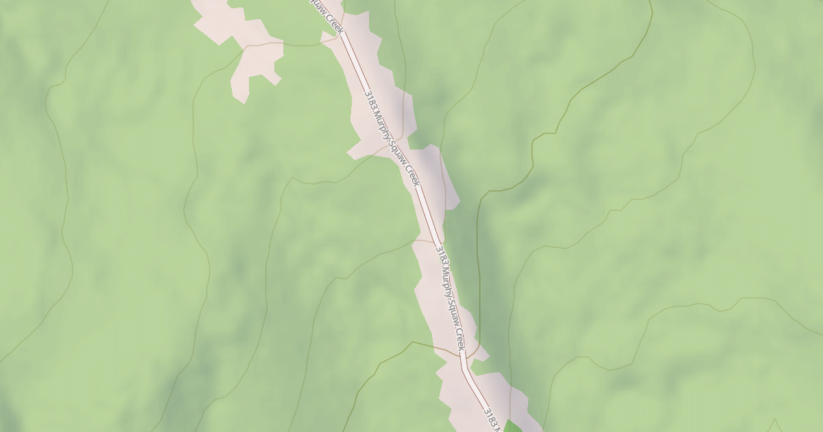 Map preview of Murphy-Squaw Creek