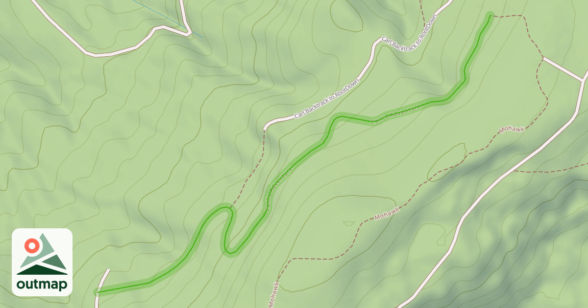 Map of Carl's Adventure