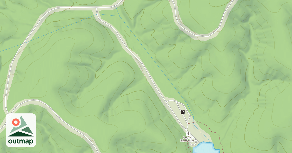 Map of CHAPEL HILL SPUR A