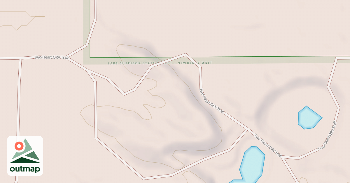 Map of Two-heart Trail