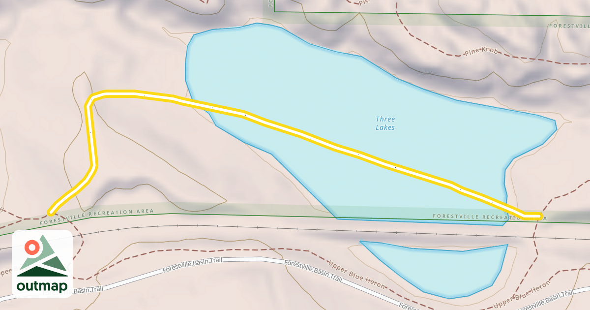 Map of Noquemanon Trail