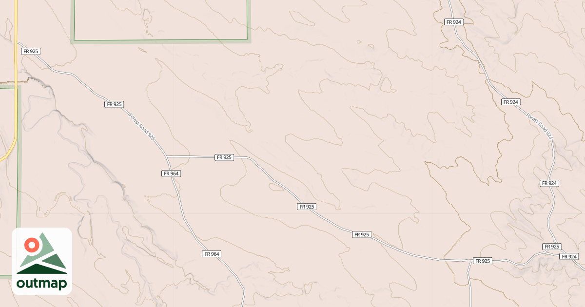 Map of PRAIRIE DOG