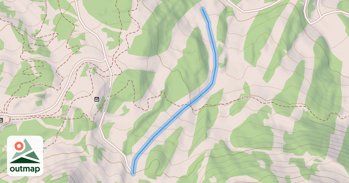 Map of Lower Forest Queen
