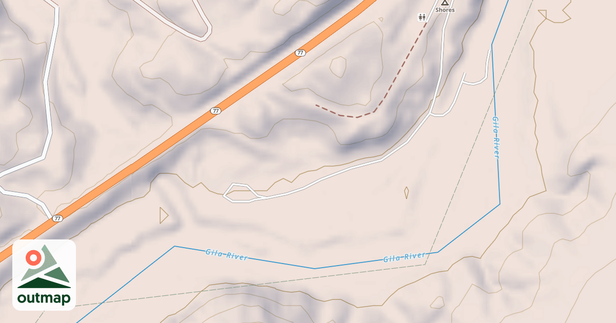 Map of BLM National GTLF Public Motorized Roads db93ffed-00a3-49e2-b089-1b7a82a57f3b