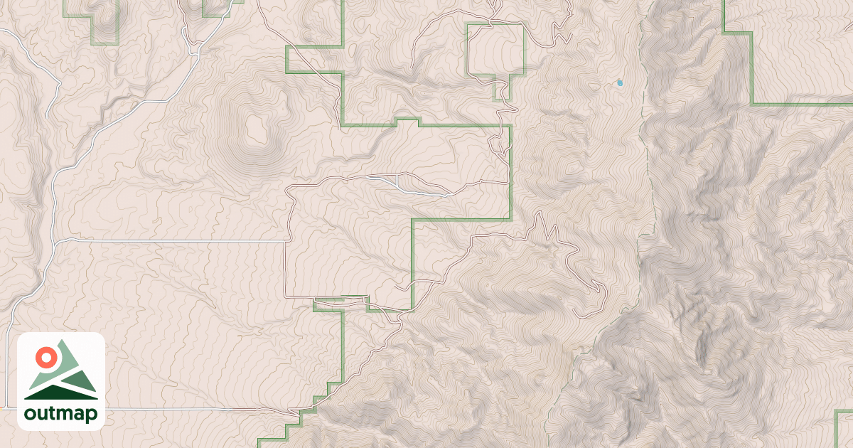 Map of Indian Mill To Cliff Canyon