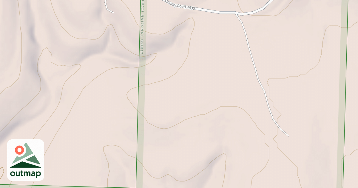 Map of USFS National Forest System Roads {2C4837E0-5241-4F6B-9269-C11E48DE5F05}