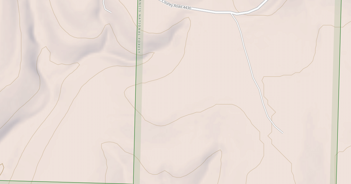 Map preview of USFS National Forest System Roads {2C4837E0-5241-4F6B-9269-C11E48DE5F05}