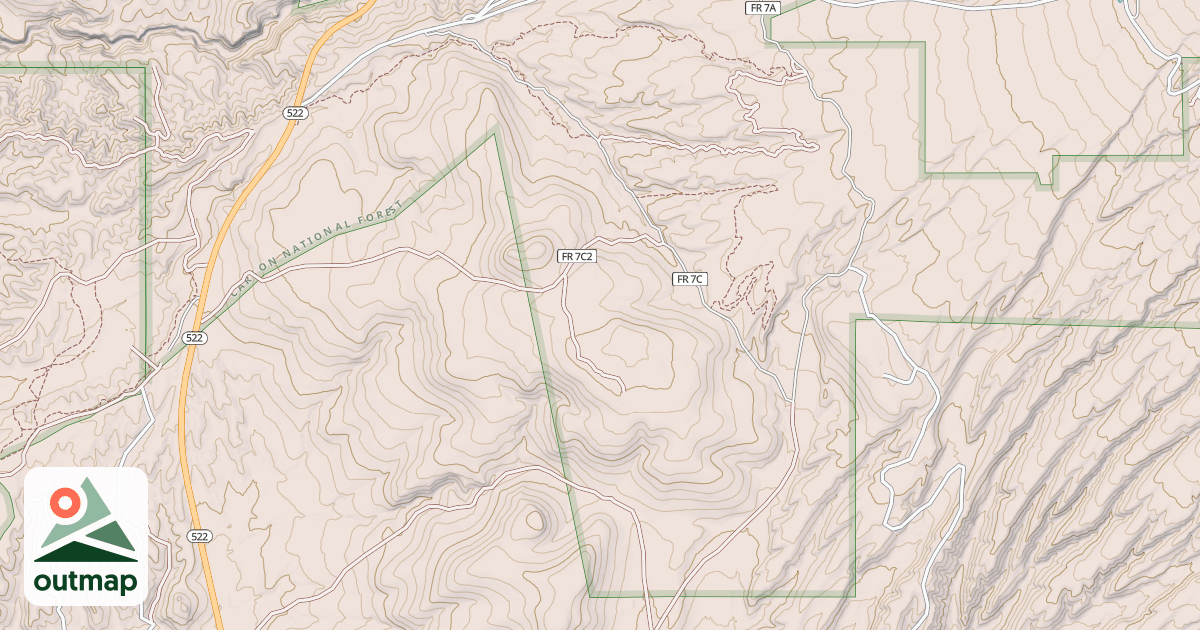 Map of GALLINA MINE