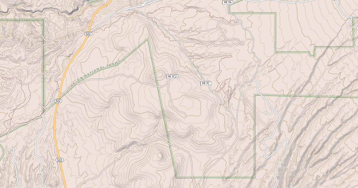 Map preview of GALLINA MINE