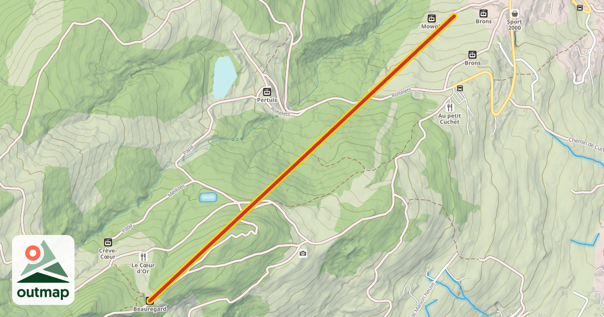 Map of Beauregard