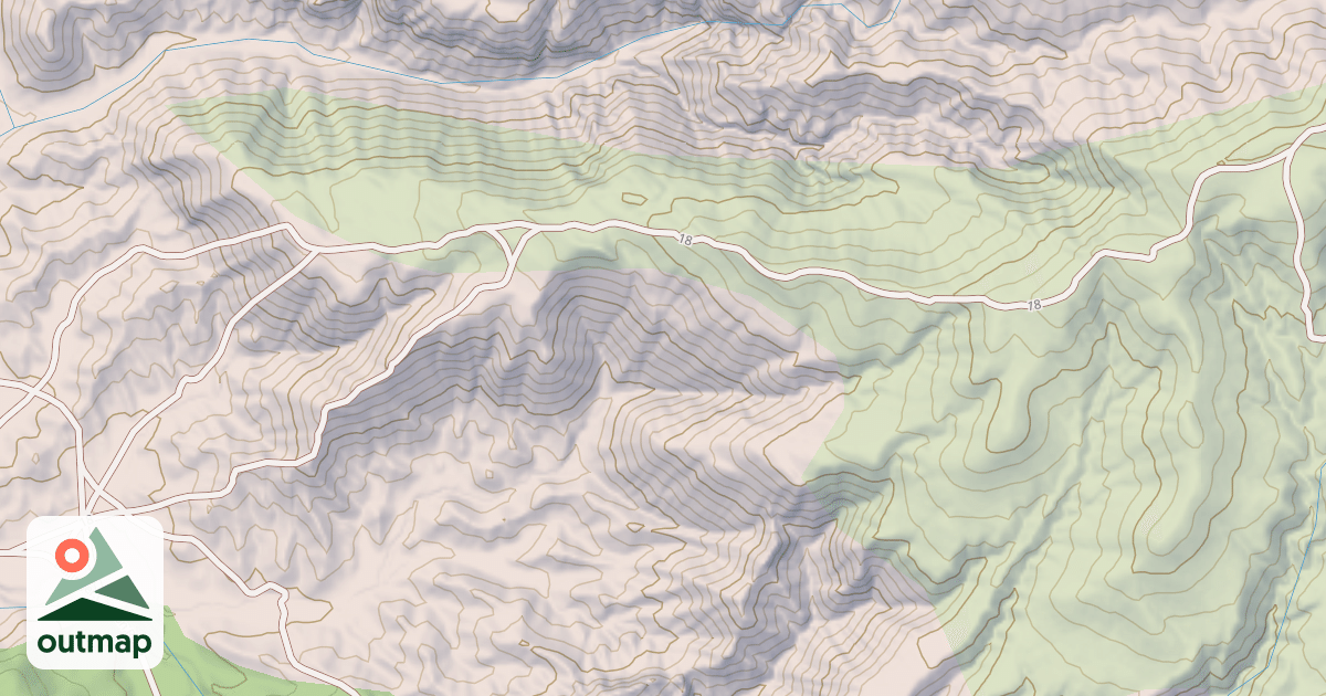 Map of USFS Motor Vehicle Use Map Trails 6798