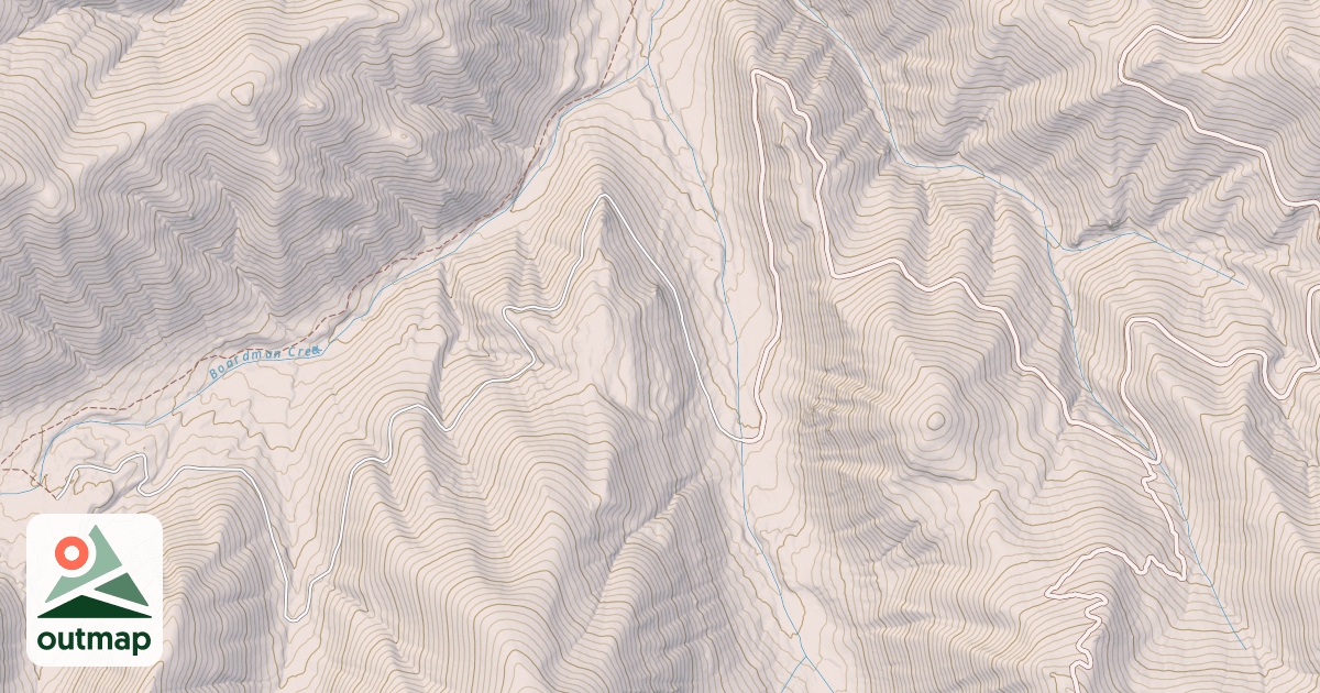 Map of COUCH SUMMIT-DEER PARK