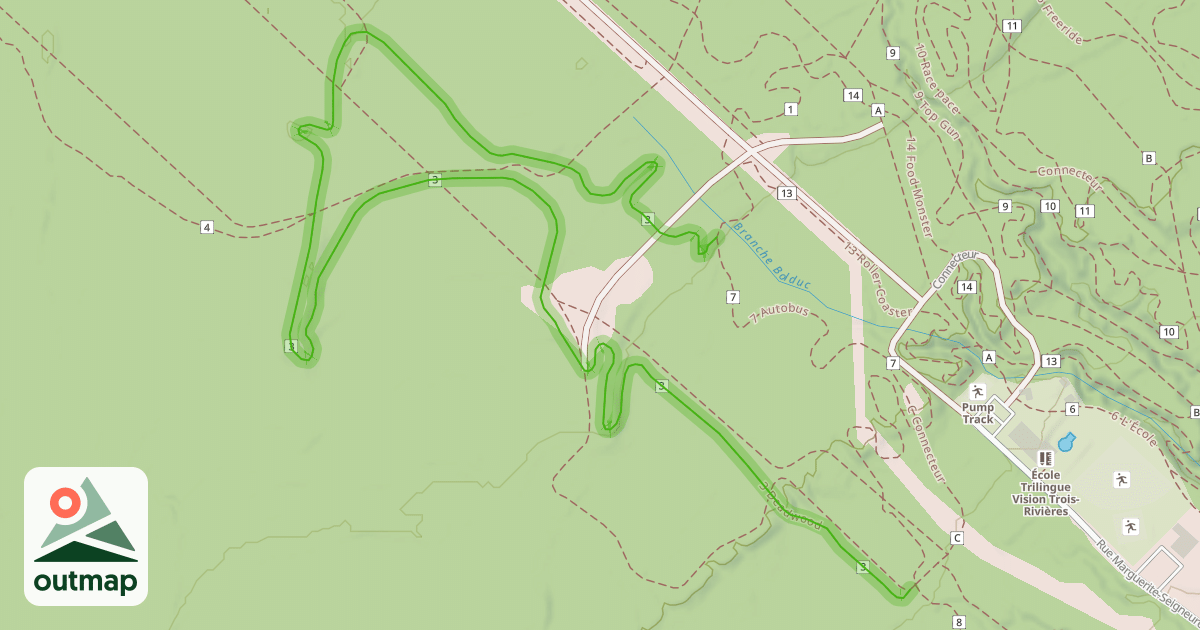Map of 3 Deadwood