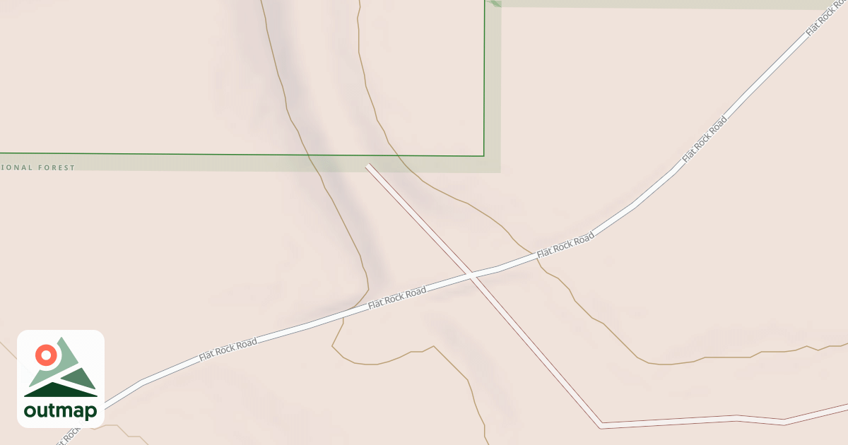 Map of FLATROCK CLUB